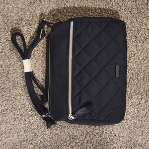 Vera Bradley performance twill crossbody navy